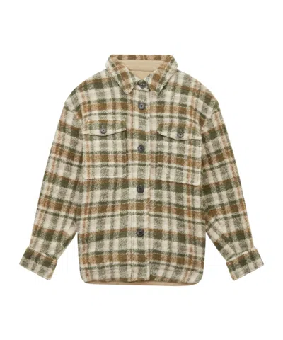 ISABEL MARANT ÉTOILE ISABEL MARANT ÉTOILE HARVELI CHECKED SHIRT JACKET