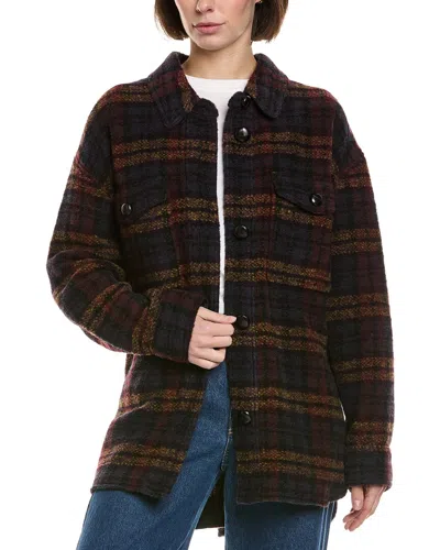 Isabel Marant Étoile Isabel Marant Etoile Harveli Wool-blend Jacket In Black