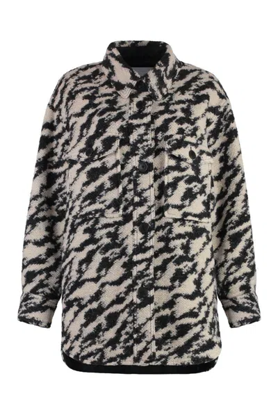 Isabel Marant Étoile Harveli Wool Overshirt