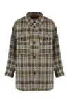 Isabel Marant Étoile Isabel Marant Etoile Harveli Wool Overshirt In Brown