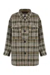 Isabel Marant Étoile Isabel Marant Etoile Harveli Wool Overshirt In Gray