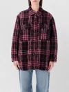 Isabel Marant Étoile Harvely Check Overshirt Jacket Plaid Design In Multi