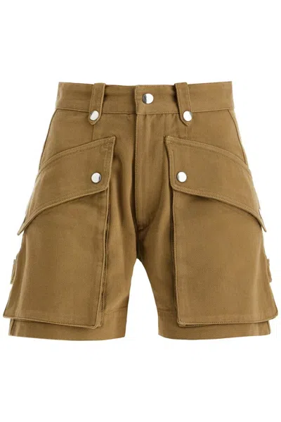 Isabel Marant Étoile Shorts In Denim Jemmy In Khaki