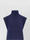 Isabel Marant Étoile Isabel Marant Etoile 'megan' Navy Alpaca Blend Vest In Blue