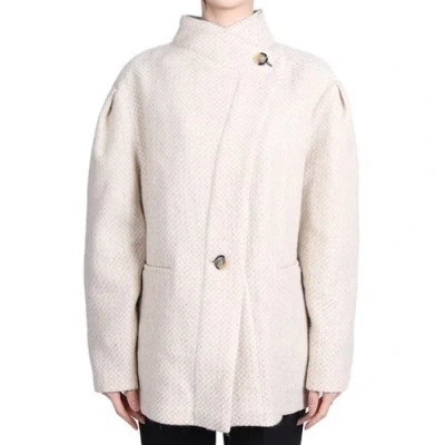 Isabel Marant Étoile High-necked Jacket In White
