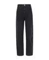 Isabel Marant Étoile High-rise Flared Jeans In Black