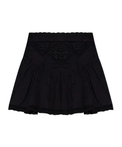 Isabel Marant Étoile High Waist Skirt In Black