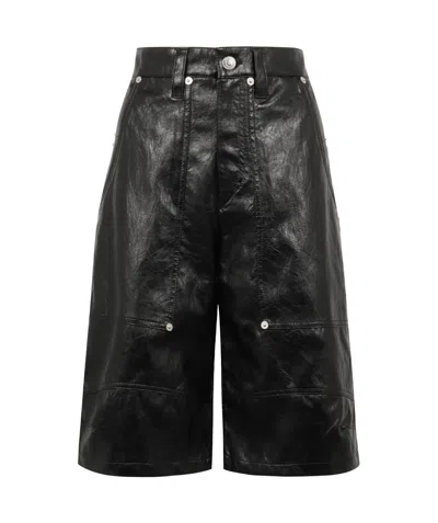 Isabel Marant Étoile High-waisted Shorts In Black