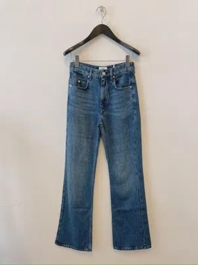 Isabel Marant Étoile High-waisted Straight-leg Jeans In Blue