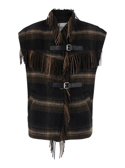 Isabel Marant Étoile Isabel Marant Etoile High-collar Tech Fabric Jacket With Long Sleeves And Side Pockets In Neutral