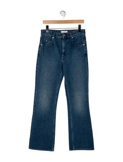 Pre-owned Isabel Marant Étoile High-rise Flared Jeans In Blue