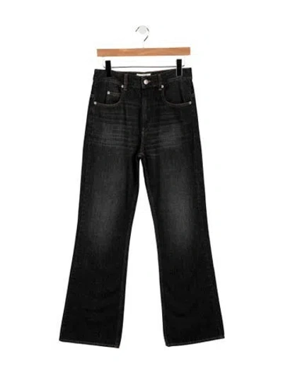 Pre-owned Isabel Marant Étoile High-rise Flared Jeans In Multicolor