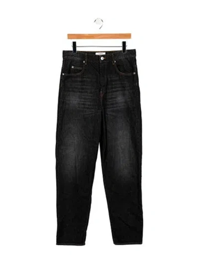 Pre-owned Isabel Marant Étoile High-rise Straight Leg Jeans In Multi