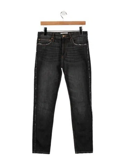 Pre-owned Isabel Marant Étoile High-rise Straight Leg Jeans In Multi