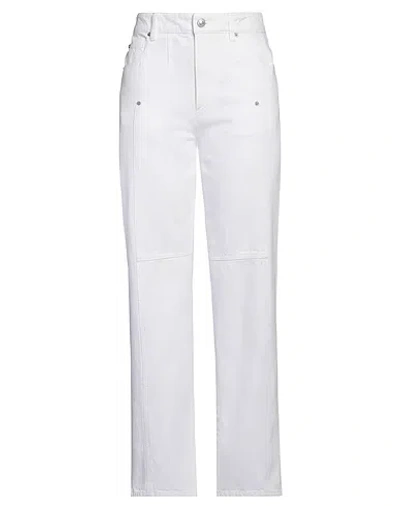 Isabel Marant Étoile High-waisted Straight-leg Jeans In White