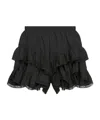 Isabel Marant Étoile Gisele Shorts In Black