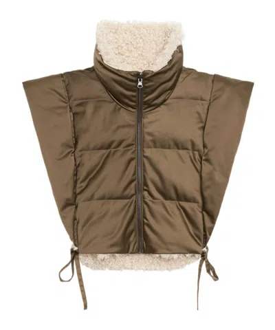 Isabel Marant Étoile Hoodiali Vest In Brown
