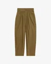 Isabel Marant Étoile Celia Pants In Brown