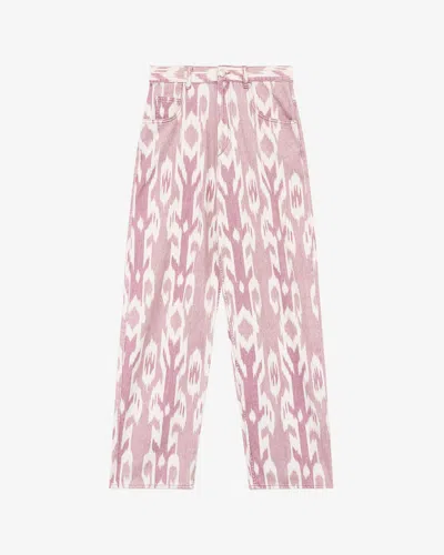 Isabel Marant Étoile Hose Joanny In Pink