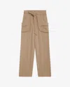 Isabel Marant Étoile Serida Trousers In Khaki