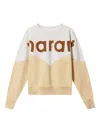 Isabel Marant Étoile Houston Colourblock Sweatshirt In Brown