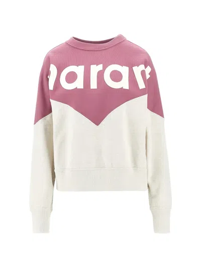Isabel Marant Étoile Houston Sweatshirt With Color-block Design In Multi