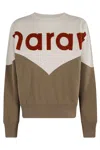Isabel Marant Étoile Houston Gz Sweatshirt In Brown