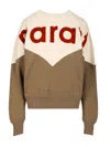 Isabel Marant Étoile Houston-gz Sweatshirts Green In Multi