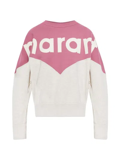 Isabel Marant Étoile Houston Sweatshirt With Color-block Design In Multi
