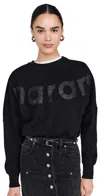 Isabel Marant Étoile Houston Sweatshirt In Black