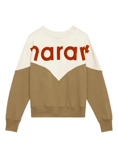 Isabel Marant Étoile Houston Sweatshirt In Brown