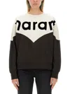 Isabel Marant Étoile Houston Sweatshirt In Brown