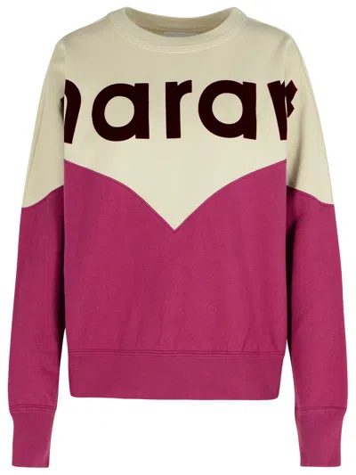 Isabel Marant Étoile Isabel Marant Etoile 'houston' Sweatshirt In A Grape-and-eye Cotton Blend Women