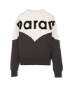 Isabel Marant Étoile Sweatshirt Isabel Marant Etoile Woman Color Black In Multicolour