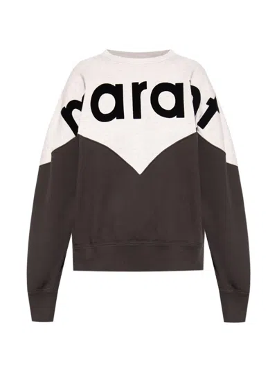 Isabel Marant Étoile Isabel Marant Etoile Two-color Cotton Blend Houston Sweatshirt Women In Multi