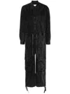 Isabel Marant Étoile Idany Jeans-jumpsuit In Black