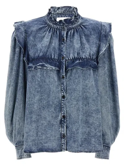 Isabel Marant Étoile Women's Idety Shirt In Blue