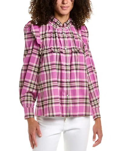 Isabel Marant Étoile Idety Shirt In Pink