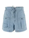 Isabel Marant Étoile Marant Etoile 'valdina' Shorts In Blue
