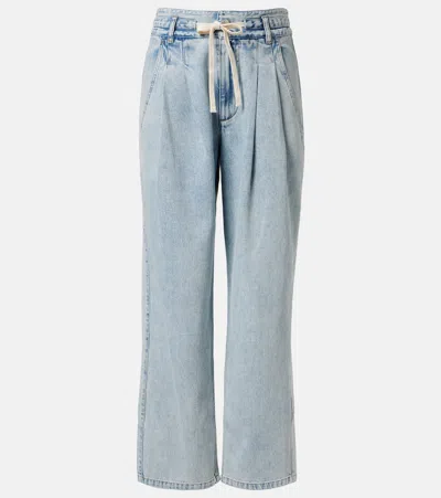 Isabel Marant Étoile Ilsa Wide-leg Jeans In Blue
