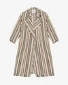 Isabel Marant Étoile Inita Coat In Neutral