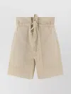 ISABEL MARANT ÉTOILE IPOLYTE COTTON PATCH POCKET SHORTS