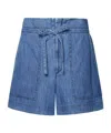 Isabel Marant Étoile Marant Etoile 'ipolyte' Bermuda Shorts In Blue