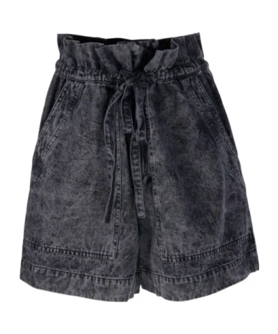 ISABEL MARANT ÉTOILE ISABEL MARANT ÉTOILE DRAWSTRING DENIM SHORTS