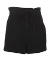 Isabel Marant Étoile Marant Etoile 'ipolyte' Bermuda Shorts In Black