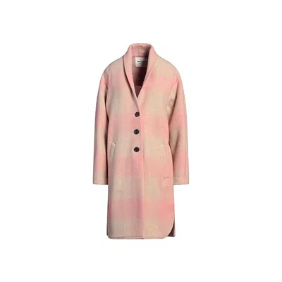Isabel Marant Étoile Isabel Marant Blend Wool Coat Women In Pink