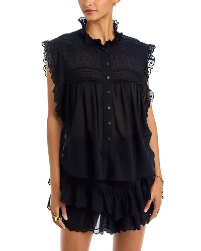 Isabel Marant Étoile Isabel Marant Dersia Blouse In Black