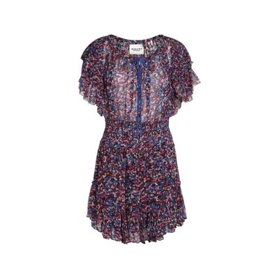 Isabel Marant Étoile Isabel Marant Florise Mini Dress Women In Blue