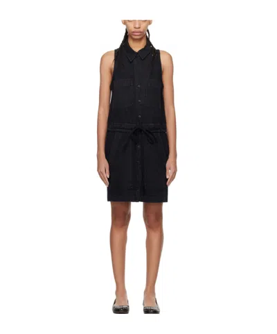 Isabel Marant Étoile Isabel Marant Ines Denim Dress In Black