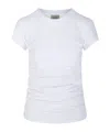 Isabel Marant Étoile Isabel Marant Maelie Ruched Detailed T-shirt In White
